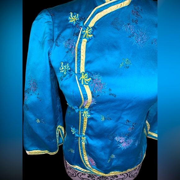 VTG ⭐️ 1970’s Silk Traditional Chinese Jacket- Small - Picture 5 of 13